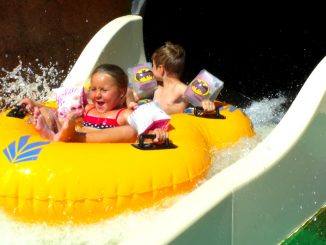 Marmaris Atlantis Water Park Black Hole Water Slide